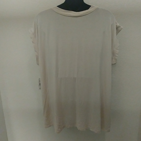 Gibson Latimer Lace Overlay Sleeveless Top - Picture 5 of 8